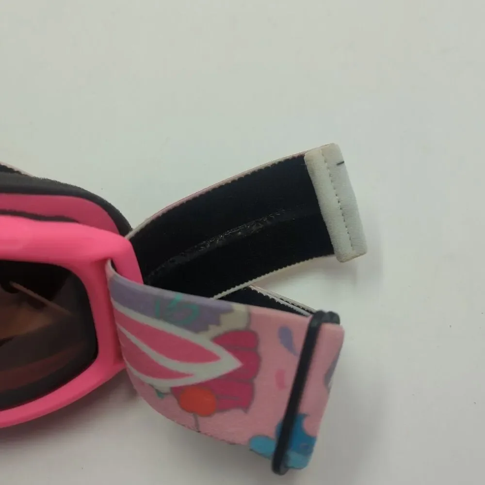 Smith Optics Sidekick Snow Goggles Youth Pink Cupcakes Ski Snowboard Adjustable